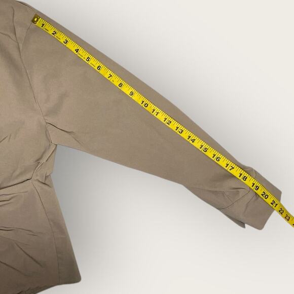 NWT | Zara | Asymmetrical Twist Front Blouse | Taupe | Size S - Picture 11 of 14